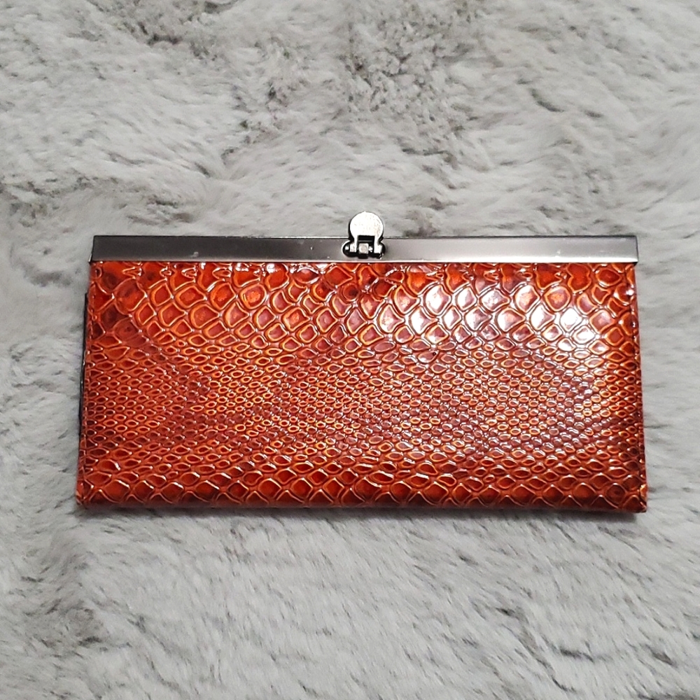 Elegant Orange Clutch Bag